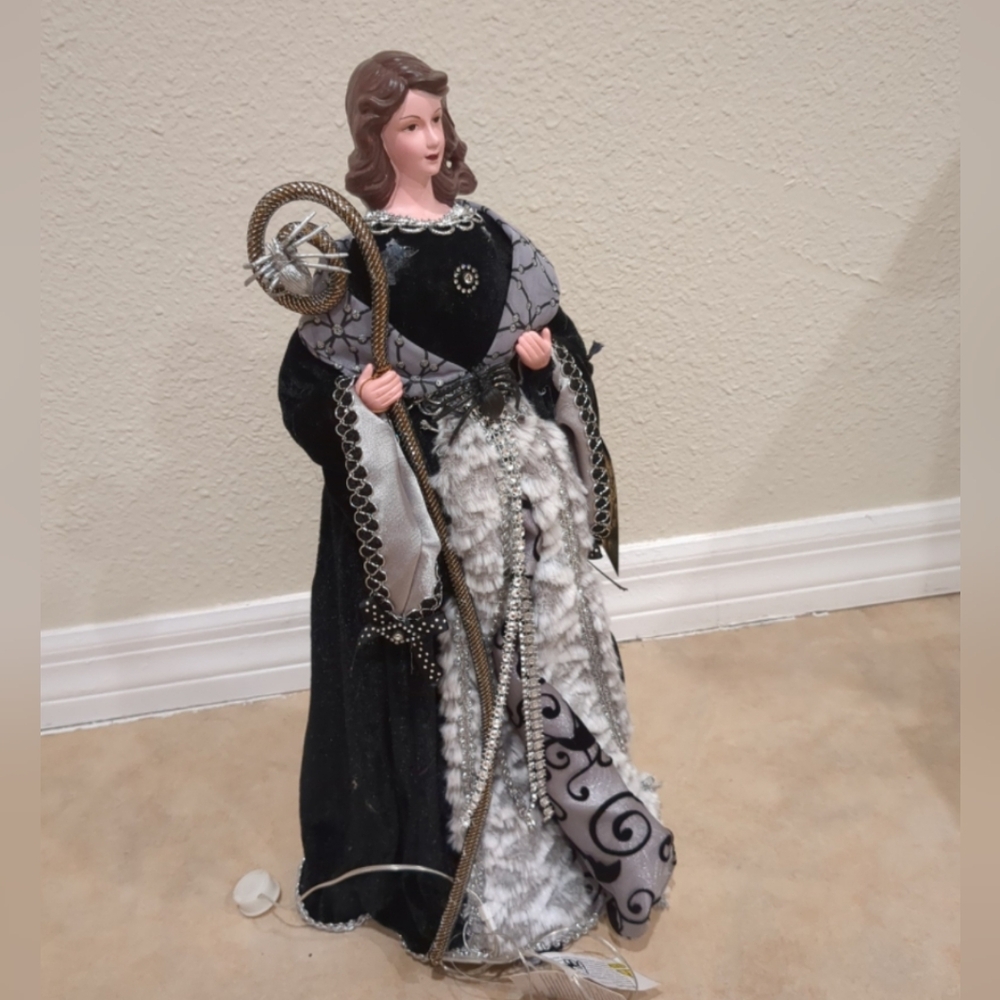 Christian Siriano Halloween Witch Doll Decor NWT